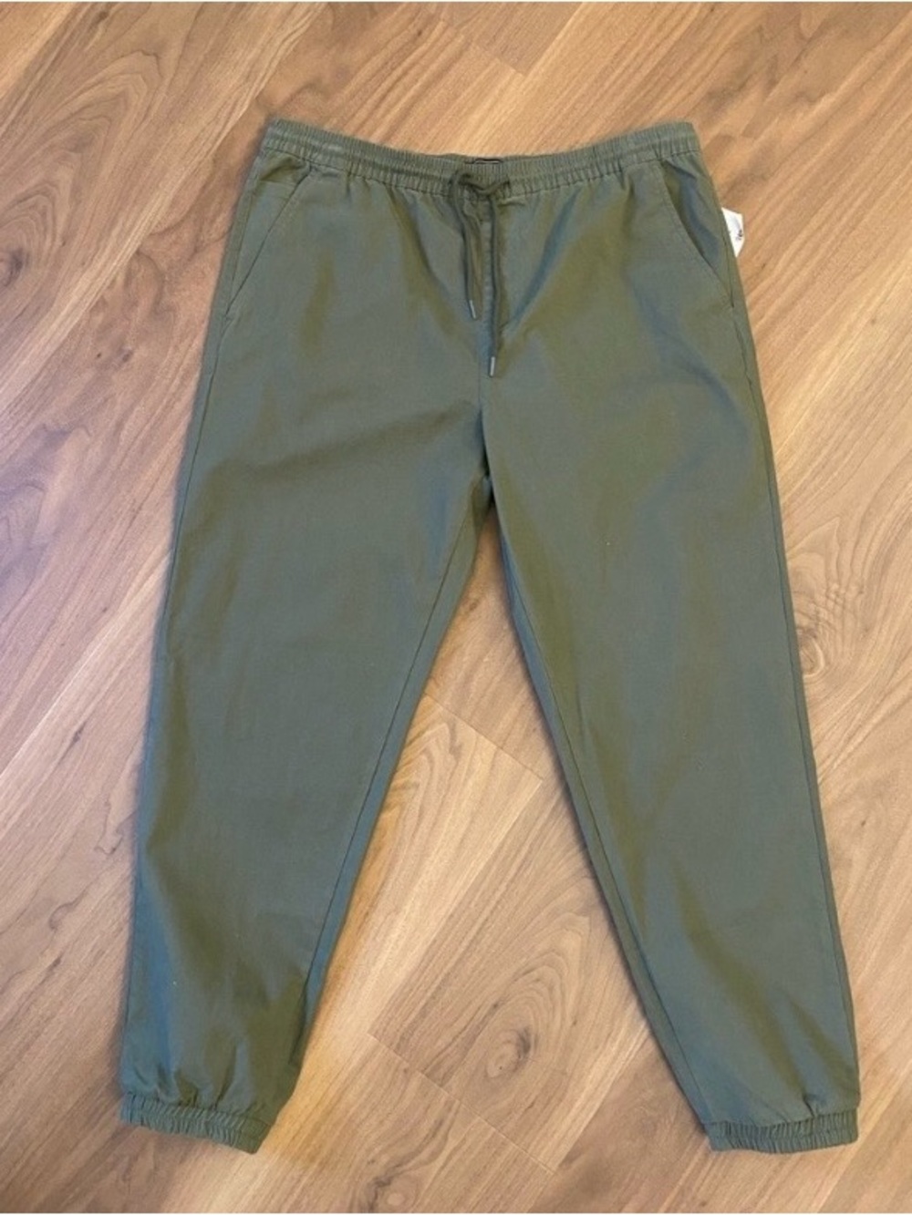 Forever 21 Olive Green Drawstring Joggers